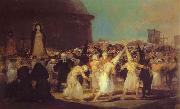 Francisco Jose de Goya A Procession of Flagellants Norge oil painting reproduction